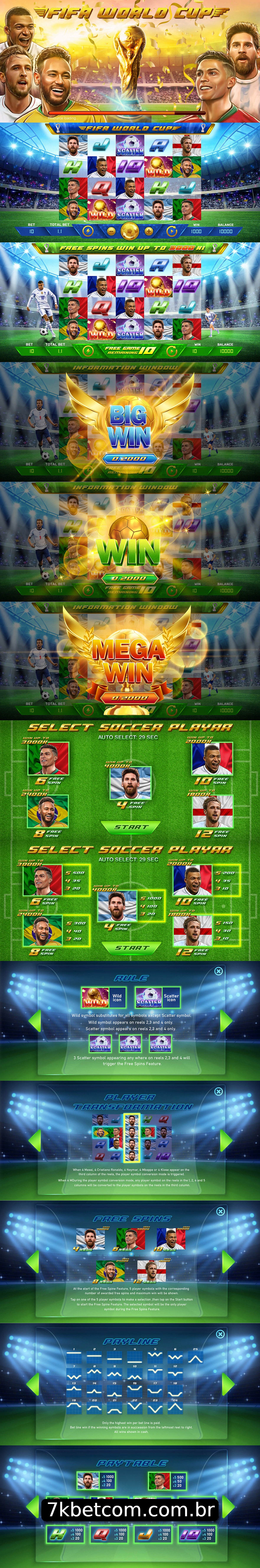 Apostas de Futebol 7kbet